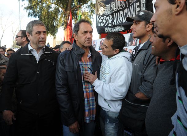 Scioli: Van generando condiciones para alterar la estabilidad