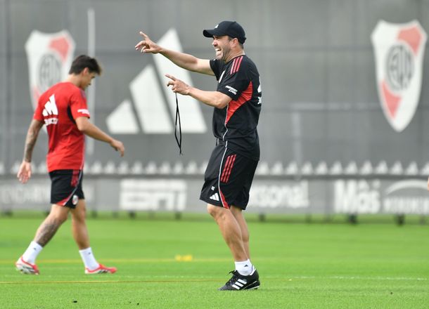 Los cambios que prepara Chacho Coudet para que River enfrente a Belgrano