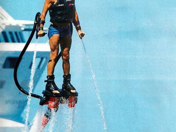 El abogado Burlando hace deporte a lo Ironman