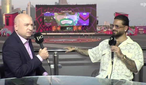 Papelón: Maluma no se bancó preguntas por violaciones en Qatar y abandonó una entrevista en vivo