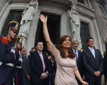 Cristina saludó a todas las mujeres en su día