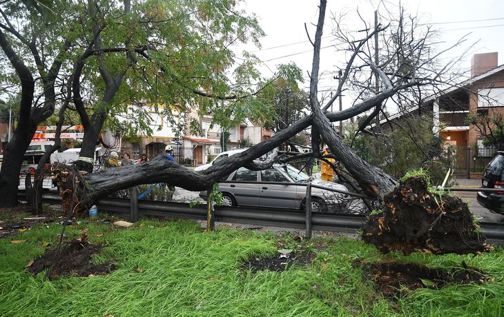 Rige un alerta por tormentas intensas y la Ciudad pide no sacar la basura