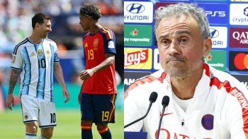 la tajante reflexion de luis enrique sobre las comparaciones entre messi y lamine yamal