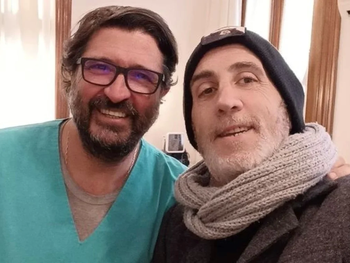 El grave problema de salud de Julián Bricco y su mensaje a los médicos en agradecimiento