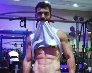 ¡Un Potro! Nazareno Casero mostró con sus abdominales en Instagram