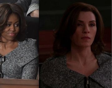 ¿Michelle Obama le copió el look a la protagonista de una serie política?