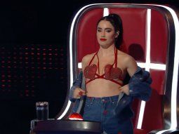 La dedicatoria hot de Lali Espósito a Mau y Ricky en La Voz Argentina