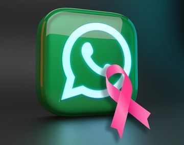 El lazo rosa en el WhatsApp: la iniciativa para concientizar sobre el cáncer de mama