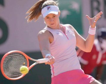 Nadia Podoroska quedó eliminada en Roland Garros