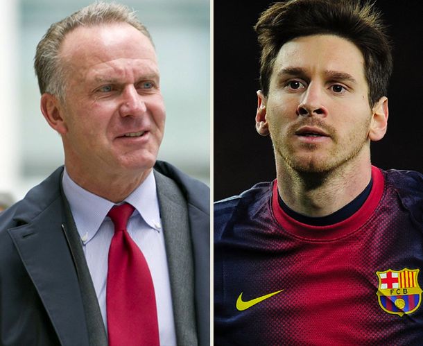 Rummennigge negó una oferta millonaria por Lionel Messi