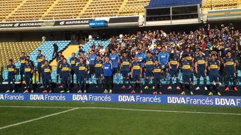 boca presento al plantel a lo river en la bombonera boca presento al plantel a lo river en la bombonera