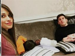 antonella roccuzzo se tatuo el nombre de mateo, su segundo hijo con messi antonella roccuzzo se tatuo el nombre de mateo, su segundo hijo con messi