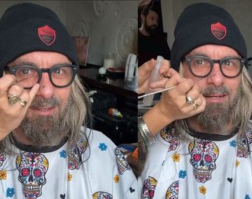 El insólito disfraz de De Rossi para ver el clásico de Roma entre los hinchas