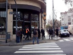 Amenaza de bomba en el diario Página/12