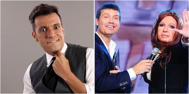 Martín Bossi imitó a Cristina Fernández en el 2009