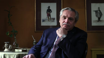El expresidente Alberto Fernández El expresidente Alberto Fernández
