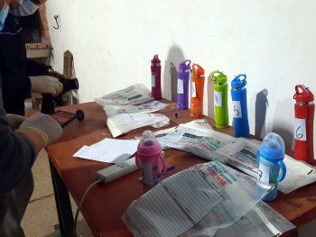 Perro antidrogas descubrió narco mamaderas en un remís