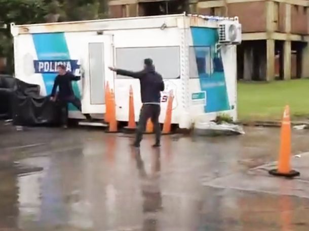 Un grupo periodístico fue víctima de la inseguridad.