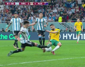 ¡Valió un gol! La providencial salvada de Lisandro Martínez