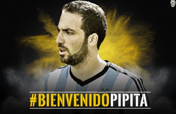 #BienvenidoPipita Juventus anunció la llegada de Gonzalo Higuaín