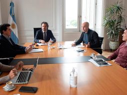 Cumbre&nbsp;entre Naci&oacute;n y Ciudad para definir la continuidad de la cuarentena
