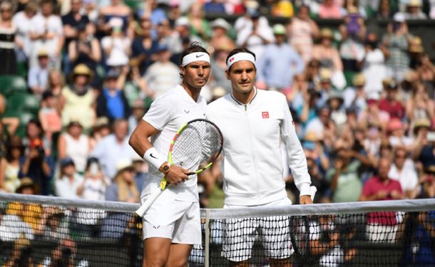 El español aventaja 24-16 ahora al suizo en enfrentamientos entre sí (foto: Wimbledon)
