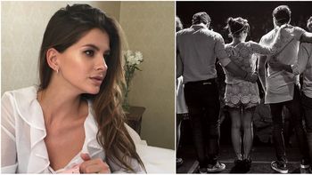 Chia Suárez le brindó su apoyo a Gime Accardi y Nico Vázquez Chia Suárez le brindó su apoyo a Gime Accardi y Nico Vázquez