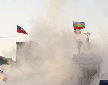 Hubo disturbios en Santiago de Chile tras el plebiscito constitucional