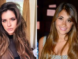 El día que la China Suárez se encontró con la mujer de Messi El día que la China Suárez se encontró con la mujer de Messi