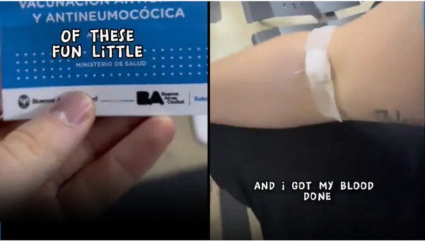 Un turista estadounidense se vacunó gratis en Argentina y quedó maravillado