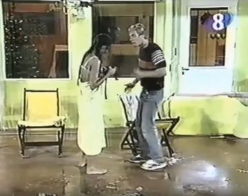 Se viralizó el violento video que protagonizó Eduardo Carrera en Gran Hermano hace más de 20 años