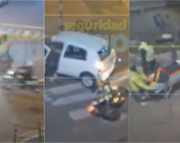 Mar del Plata: persiguió a un infractor y tuvo un grave accidente
