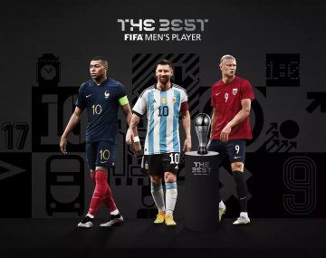 Messi fue nominado al premio The Best 2023 como mejor jugador del año