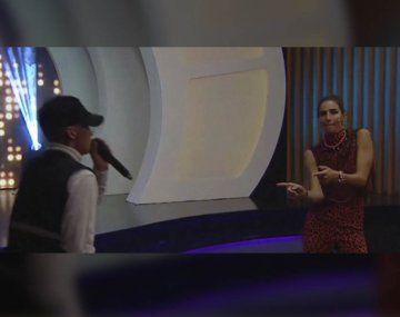 Juana Viale llamó Galante a L-Gante y bailó descontrolada con Perrito Malvado
