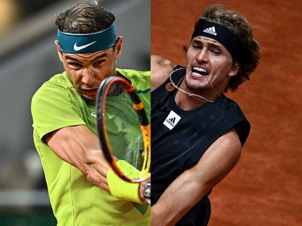 Rafael Nadal intentará agrandar su leyenda en Roland Garros ante Zverev