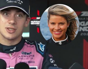 Franco Colapinto y Crhistine GZ.