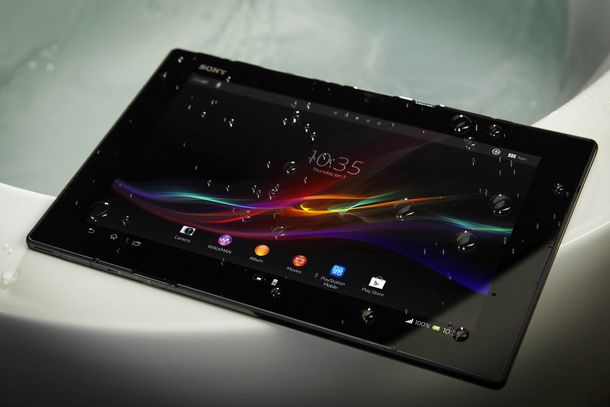 Xperia Tablet Z, un dispositivo a prueba de agua