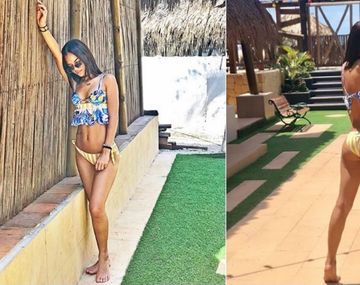 Carla, hija del Pibe Valderrama