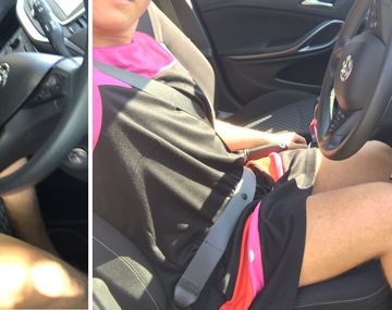 Se puso una pollera porque no lo dejaban ir en bermuda al trabajo