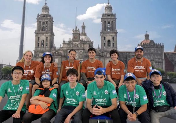 De Flores a México: seis jóvenes clasificaron a una competencia internacional de robótica