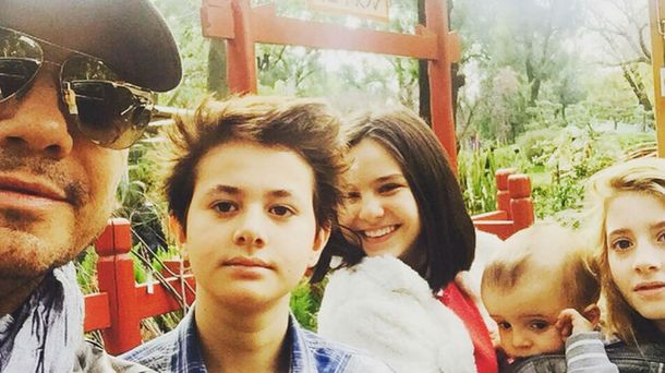 Las divertidas vacaciones de invierno de los hijos de Tinelli y Valdes