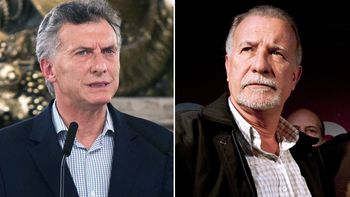 Mauricio Macri y Omar Plaini, enfrentados Mauricio Macri y Omar Plaini, enfrentados