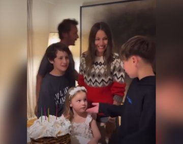 Pampita festejó el cumple de la hija que tuvo con Moritán junto a ¡Vicuña!