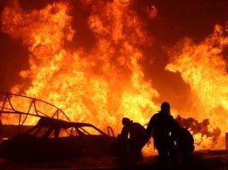 Así fue la explosión de una estación de servicio en Rusia: 35 muertos