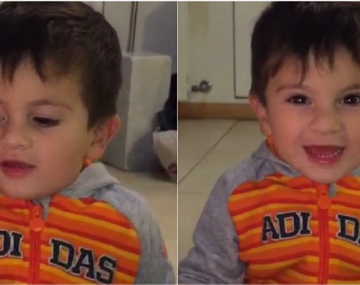 El dulce saludo de Thiago para Messi en su cumple