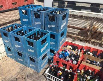 Vendían alcohol en una casa