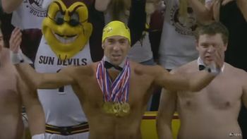 quisieron distraer a sus rivales y para ello trajeron ¡a michael phelps! quisieron distraer a sus rivales y para ello trajeron ¡a michael phelps!