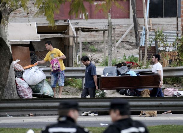 Así está el predio de Villa Lugano, a dos días del desalojo y demolición