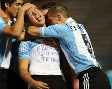 El Sub 17 argentino logró un agónico empate ante Uruguay