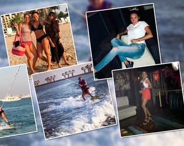 Rocío de vacaciones en un hotel de $7 mil la noche